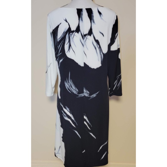 Lauren, Ralph Lauren 3/4 Sleeve Floral Midi Dress - Picture 2 of 6